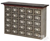PAINTED PINE APOTHECARY CABINE