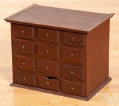PAINTED PINE APOTHECARY CABINE