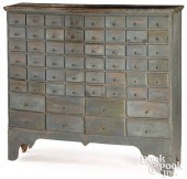 PAINTED PINE APOTHECARY CUPBOA