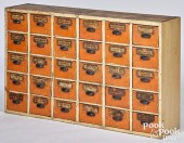 PAINTED PINE APOTHECARY CUPBOA