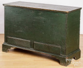 PAINTED PINE BLANKET CHEST, CA