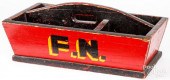PAINTED PINE CARRIER, CA. 1900