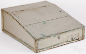 PAINTED PINE COUNTER TOP DESK,
