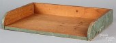 PAINTED PINE DOUGH BOARD, 19TH