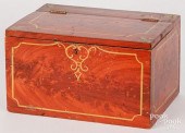 PAINTED PINE DRESSER BOX, LATE