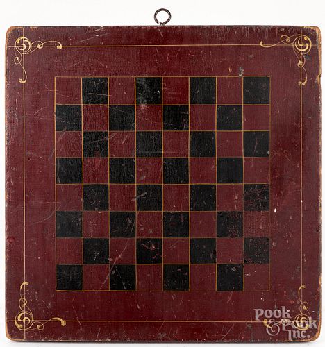 PAINTED PINE GAMEBOARD, 19TH