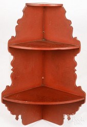 PAINTED PINE HANGING CORNER SH