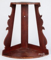 PAINTED PINE HANGING CORNER SH