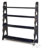 PAINTED PINE HANGING SHELF, LA