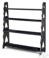 PAINTED PINE HANGING SHELF, LA