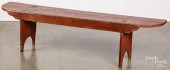 PAINTED PINE MORTISED BENCHPai