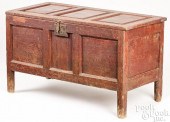 PAINTED PINE PANELED BLANKET C