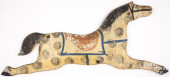 PAINTED PINE ROCKING HORSE END