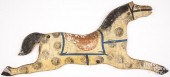PAINTED PINE ROCKING HORSE END