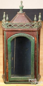 PAINTED PINE SHRINE STYLE DISP