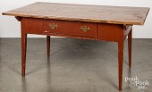 PAINTED PINE TAVERN TABLE, 20T