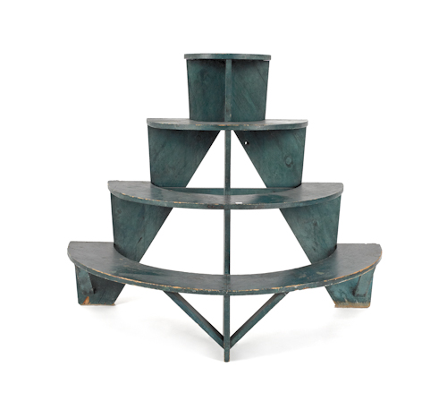 Painted plant stand early 20th c.