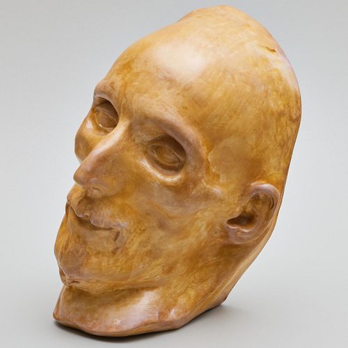PAINTED PLASTER CAST OF THéODORE