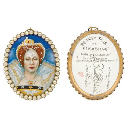 Painted Porcelain Miniature