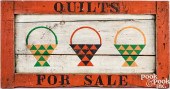 PAINTED QUILTS FOR SALE TRADE