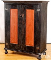 PAINTED RAISED PANEL CUPBOARDP