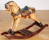 PAINTED RESIN HOBBY HORSEPaint