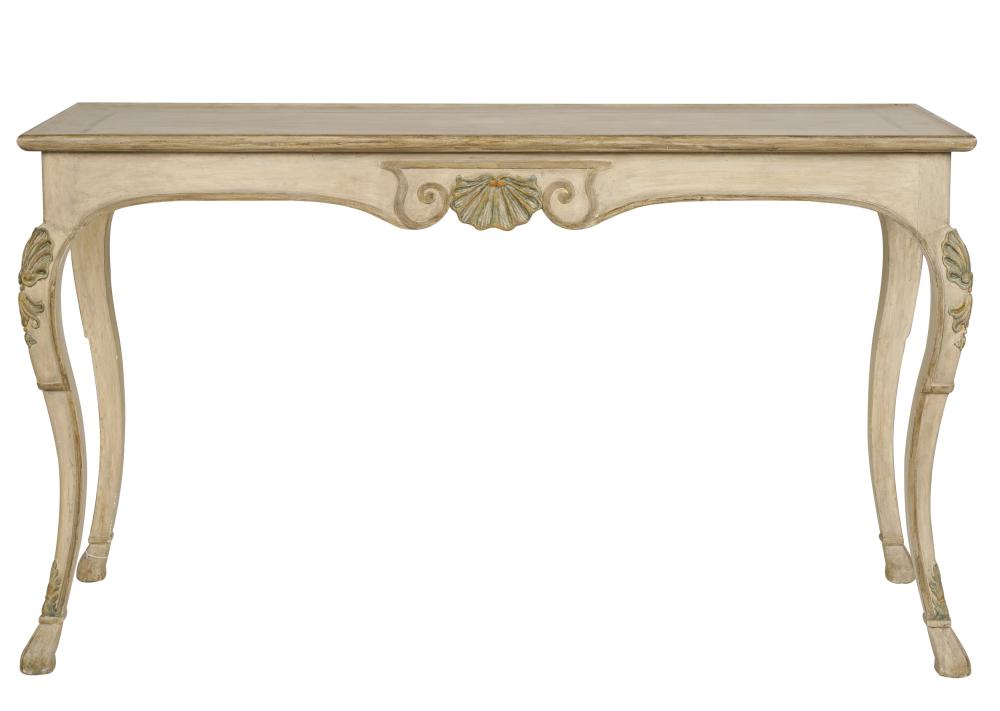 PAINTED ROCOCO-STYLE SIDE