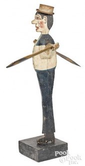 PAINTED SAILOR WHIRLIGIG, EARL