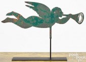 PAINTED SHEET IRON ANGEL GABRI