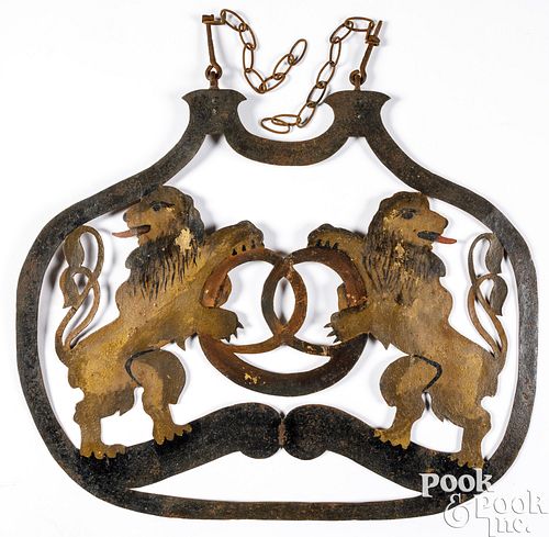 PAINTED SHEET IRON BAKERS TRADE