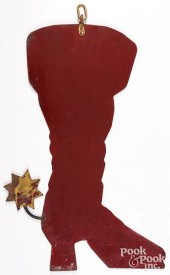 PAINTED SHEET IRON BOOT TRADE