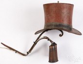 PAINTED SHEET IRON HATTER TRAD