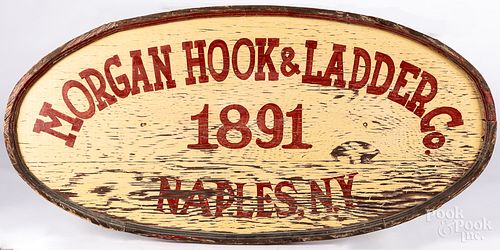 PAINTED SIGN FOR THE MORGAN HOOK