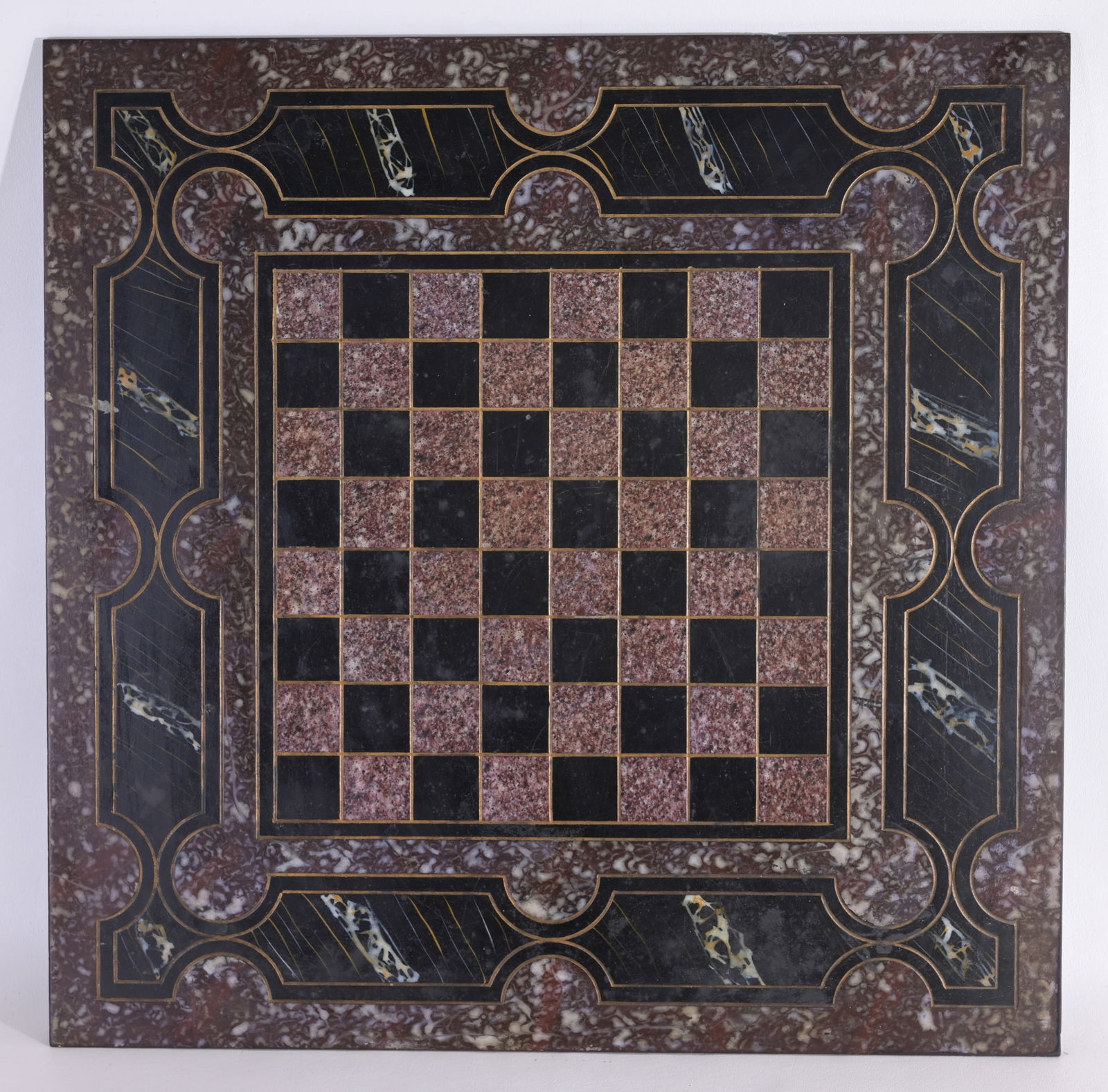 PAINTED SLATE GAME BOARDPainted