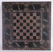 PAINTED SLATE GAME BOARD<br>Pa
