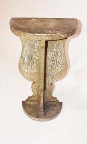 PAINTED STANDPainted stand, 30