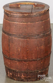 PAINTED STAVED BARREL<br>Paint