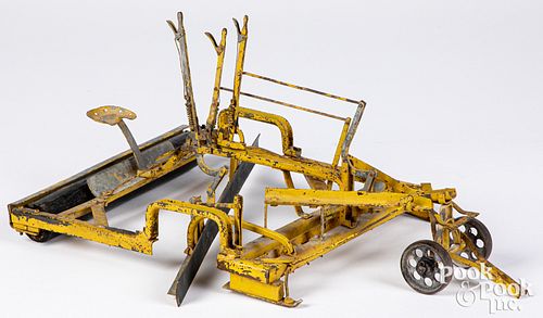PAINTED STEEL FARM MACHINE