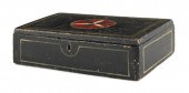 Painted storage box late 19th