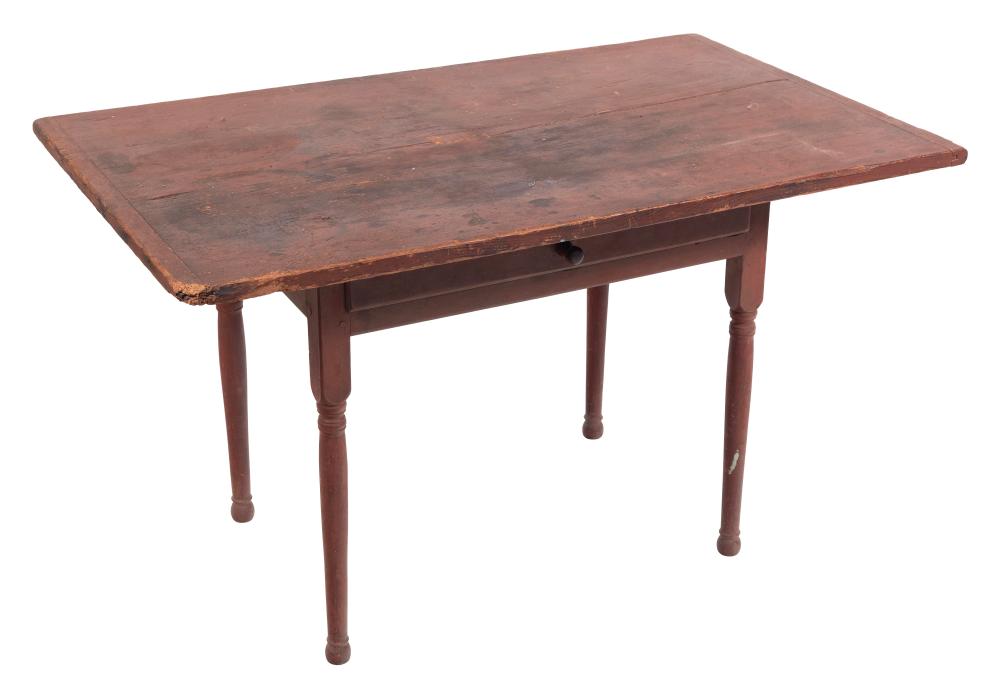 PAINTED TAVERN TABLE NEW ENGLAND,