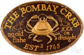 PAINTED THE BOMBAY CRAB TAVERN