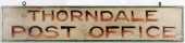 PAINTED THORNDALE POST OFFICE