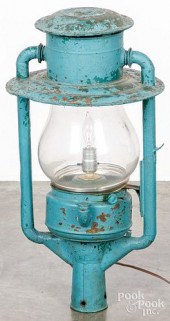 PAINTED TIN DIETZ GLOBE TUBULA