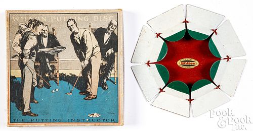 PAINTED TIN WILSON PUTTING