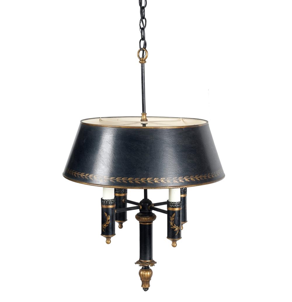 PAINTED TOLE CEILING LIGHT