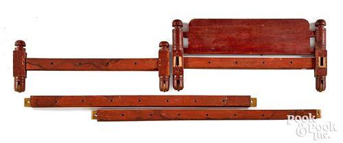 PAINTED TRUNDLE BED, EARLY 19TH