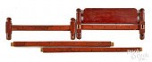 PAINTED TRUNDLE BED, EARLY 19T