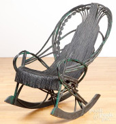 PAINTED TWIG ROCKER<br>Painted