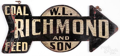 PAINTED W. L. RICHMOND AND SON COAL