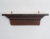 PAINTED WALL SHELFA wall shelf